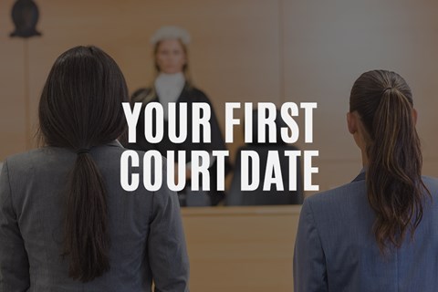 What happens on the first Court date